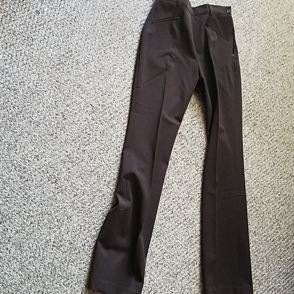 Fabrizio Gianni dark brown stretch trousers - Picture 3 of 5